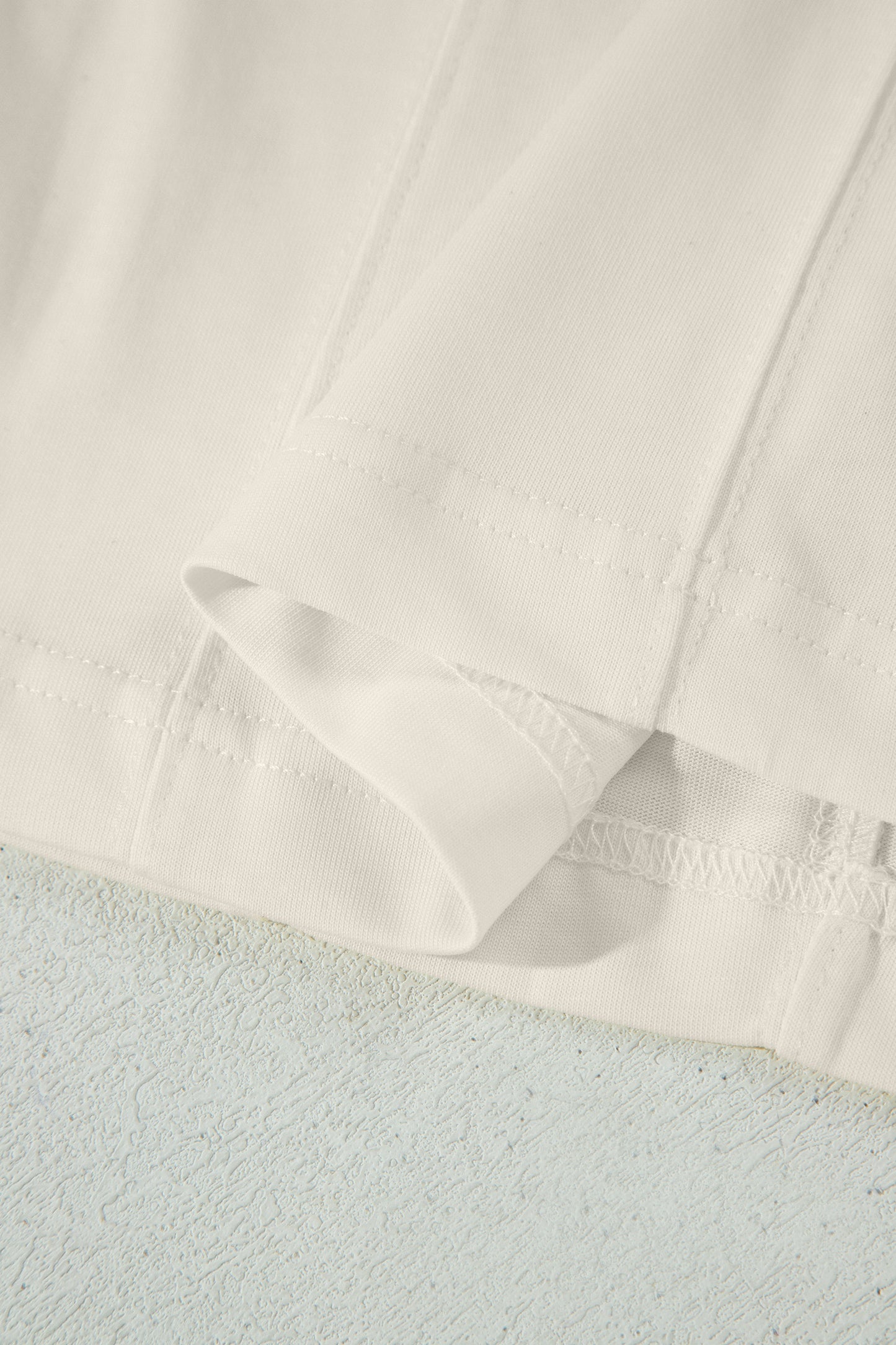 Pink Stitched Detail Loose Tank Top Cotton 2pcs Short Set